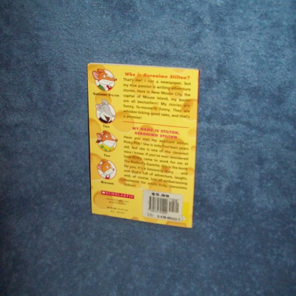 My Name Is Stilton, Geronimo Stilton #19 Geronimo Stilton (2005 Paperback Book) - Picture 2 of 2